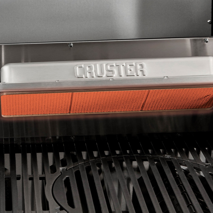 Gratar pe gaz, 4 arzatoare inox, arzator infrarosu ajustabil, grile fonta, Enders Uniq 4 IK Cruster 870233 [6]