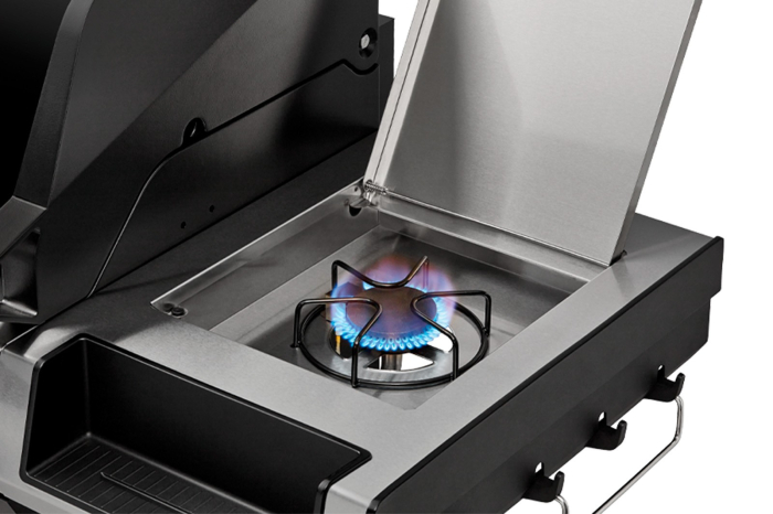 Gratar pe gaz, 4 arzatoare inox, arzator infrarosu ajustabil, grile fonta, Enders Uniq 4 IK Cruster 870233 [11]