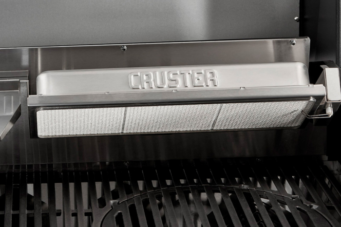 Gratar pe gaz, 4 arzatoare inox, arzator infrarosu ajustabil, grile fonta, Enders Uniq 4 IK Cruster 870233 [5]