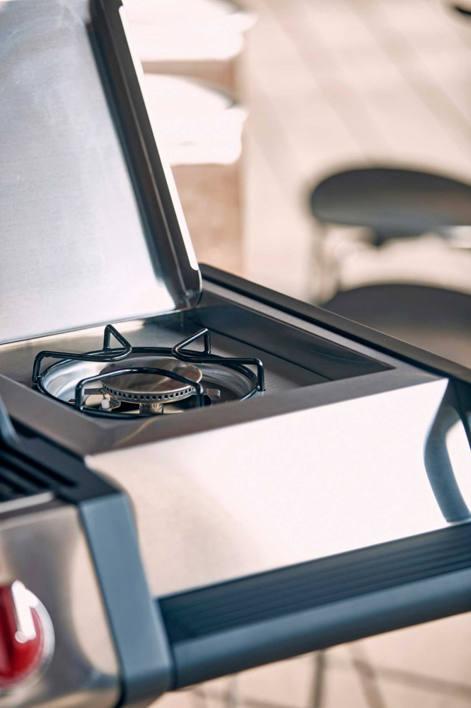 Gratar pe gaz, 4 arzatoare inox, arzator infrarosu, grile fonta, Enders Monroe Pro 4 SIK Turbo 837833 [12]