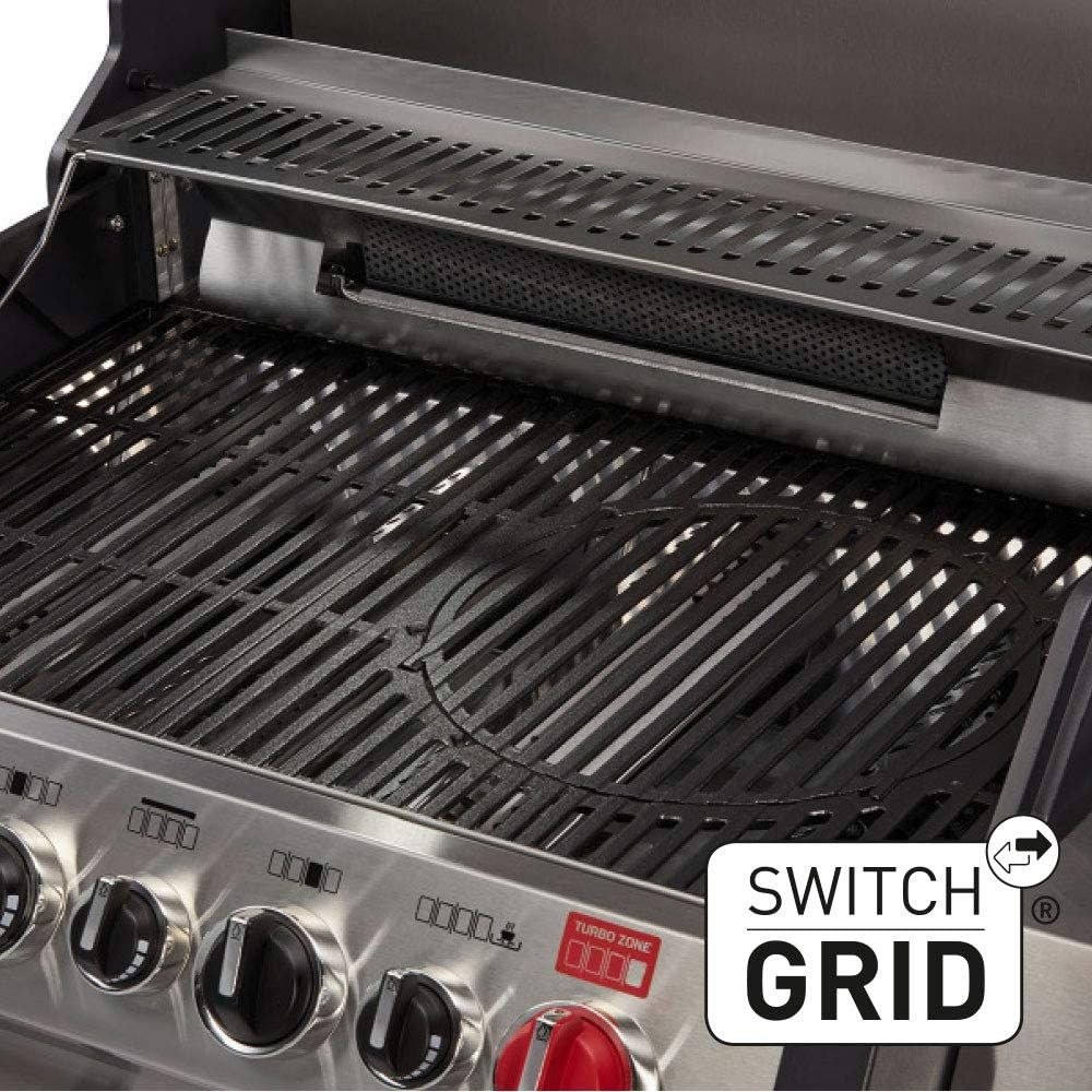 Gratar pe gaz, 4 arzatoare inox, arzator infrarosu, grile fonta, Enders Monroe Pro 4 SIK Turbo 837833 [8]