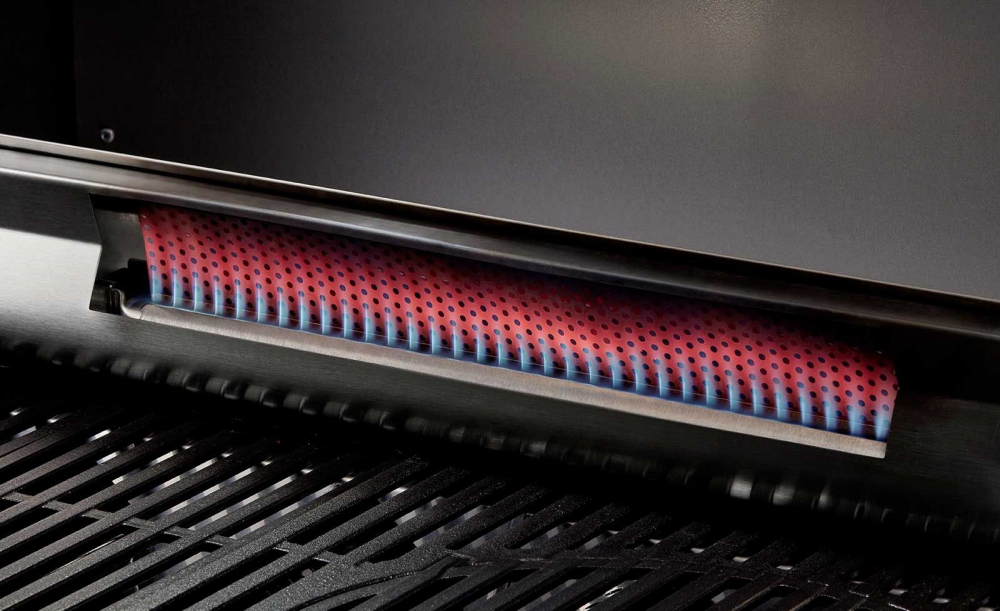 Gratar pe gaz, 4 arzatoare inox, arzator infrarosu, grile fonta, Enders Monroe Pro 4 SIK Turbo, 838533 grafit mat [7]