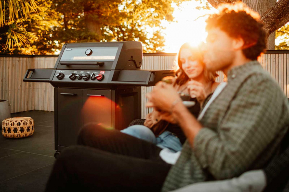 Gratar pe gaz, 4 arzatoare inox, arzator infrarosu, grile fonta, Enders Monroe Pro 4 SIK Turbo, 838533 grafit mat [17]