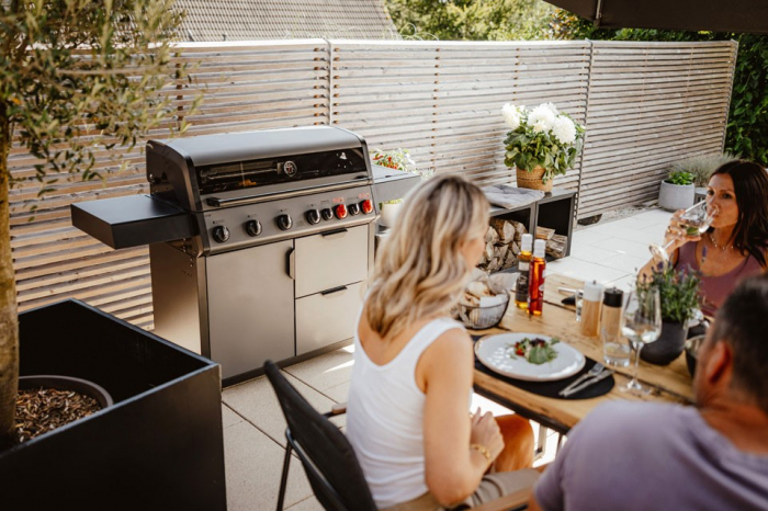 Gratar pe gaz, 6 arzatoare inox, arzator infrarosu, grile fonta, Enders Hyde 6 SIKR Turbo II 804433 [6]