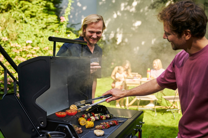 Gratar pe gaz Char-Broil Essential 3 G cu 3 arzatoare, grile din fonta, TRU-Infrared 140234 [15]