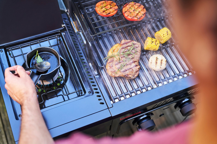 Gratar pe gaz Char-Broil Essential 3 G cu 3 arzatoare, grile din fonta, TRU-Infrared 140234 [12]