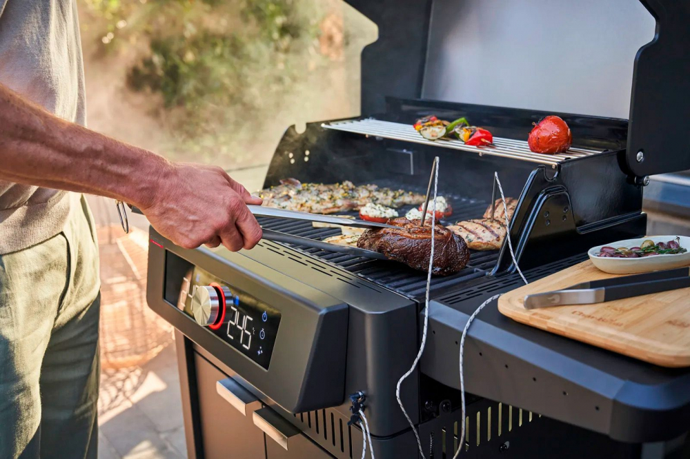 Gratar pe gaz Char-Broil Evolve, display, grile din fonta, TRU-Infrared 140991 [12]