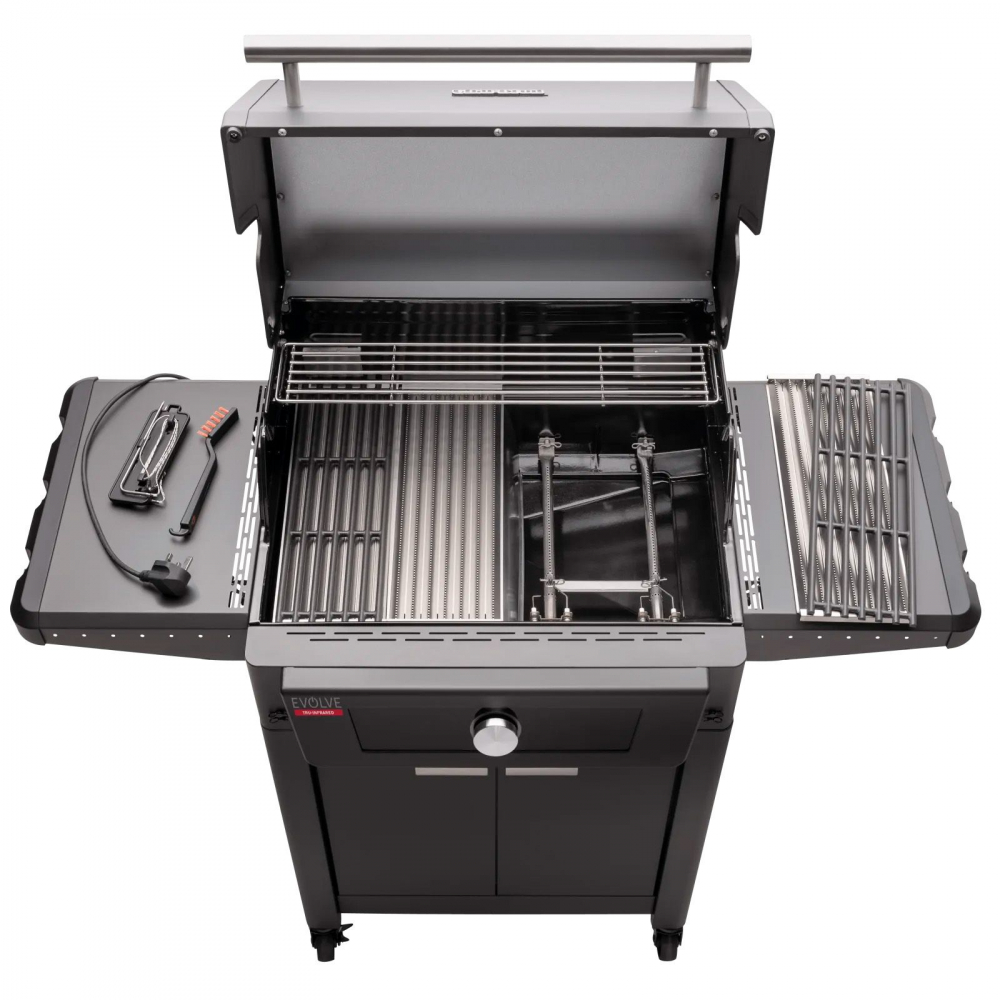 Gratar pe gaz Char-Broil Evolve, display, grile din fonta, TRU-Infrared 140991 [4]