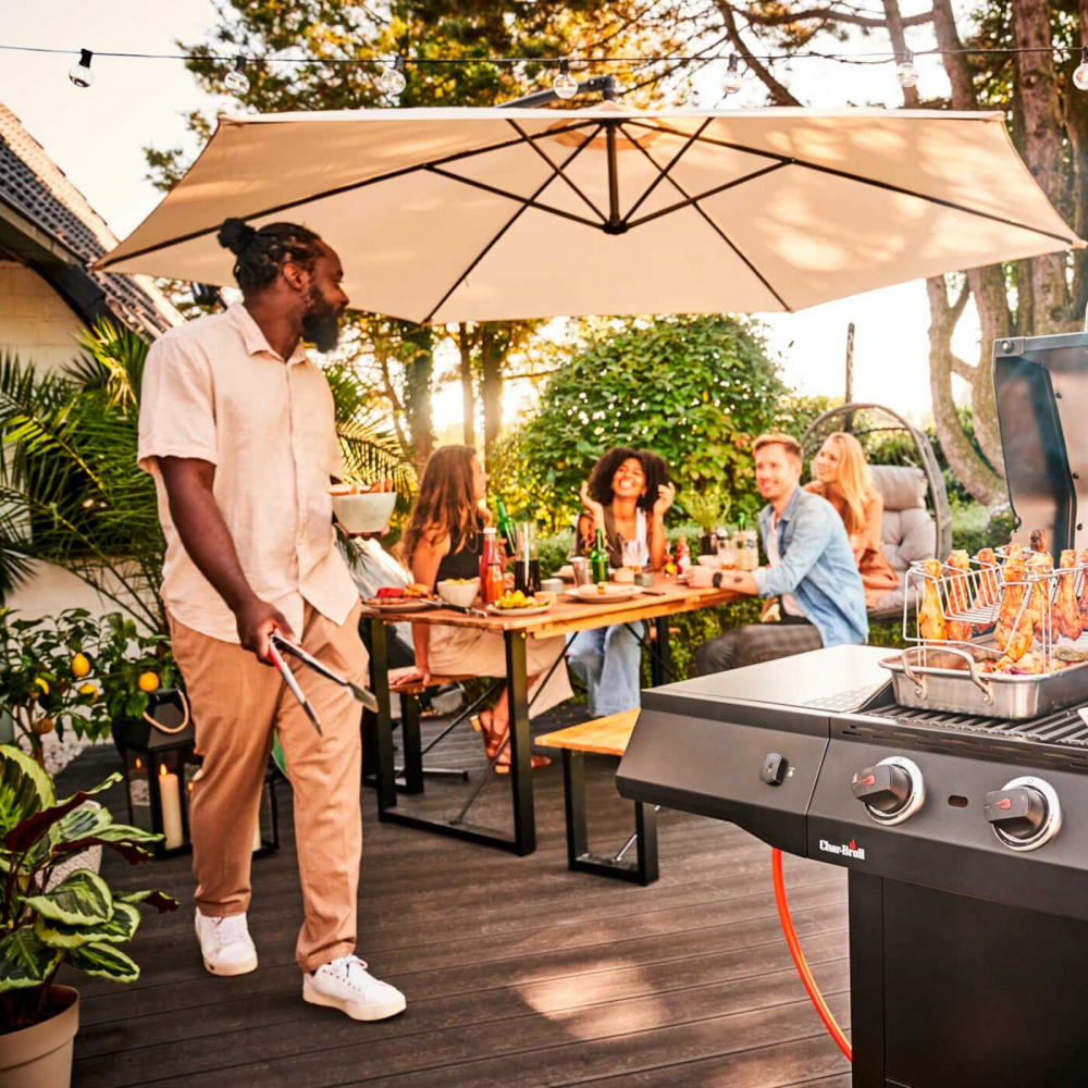 Gratar pe gaz Char-Broil Performance Core B 3 Cart, grile din fonta, TRU-Infrared 140943 [6]