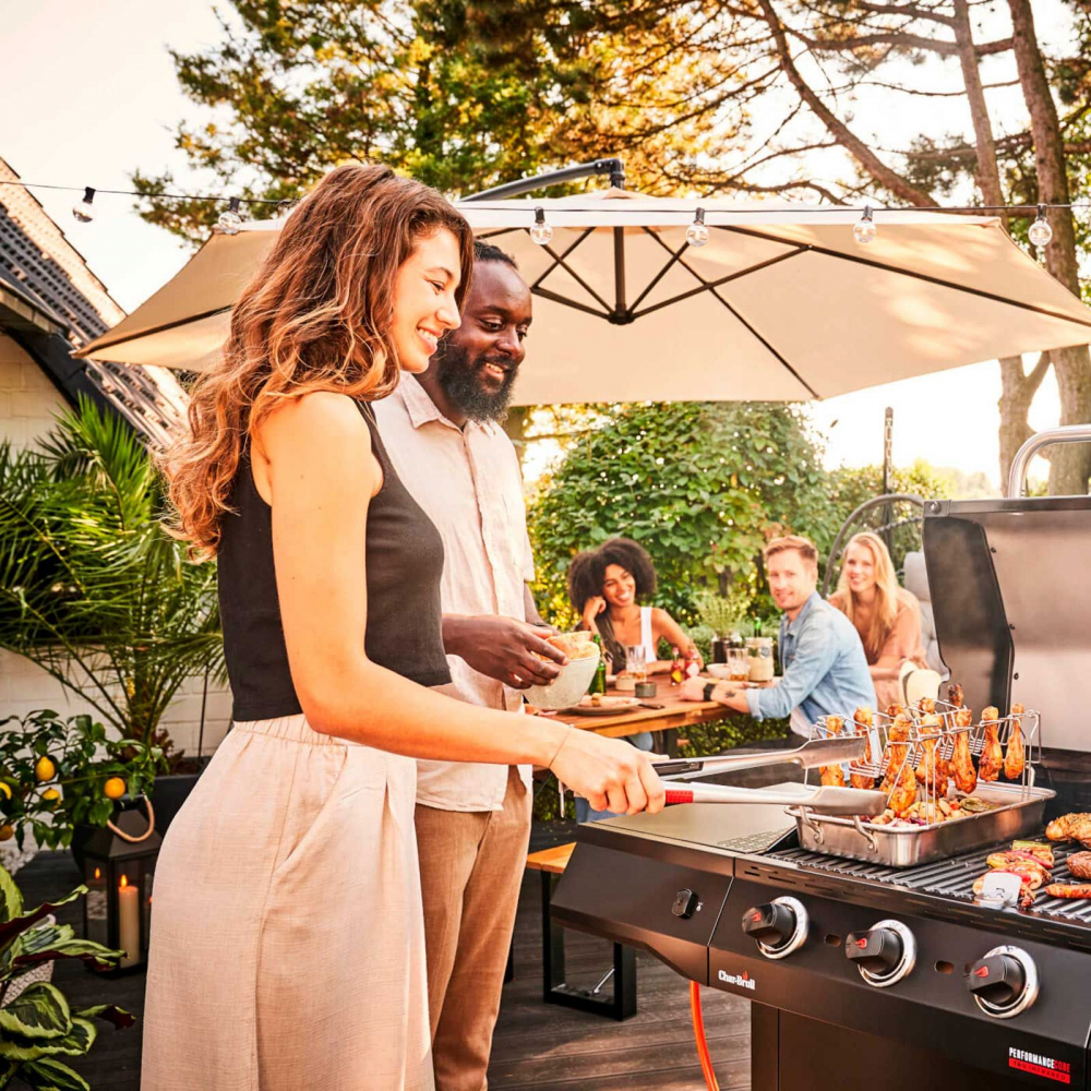 Gratar pe gaz Char-Broil Performance Core B 3 Cart, grile din fonta, TRU-Infrared 140943 [5]