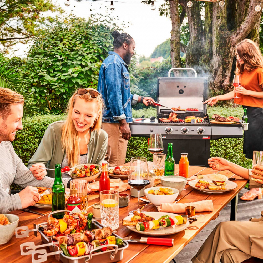 Gratar pe gaz Char-Broil Performance Core B 3 Cart, grile din fonta, TRU-Infrared 140943 [7]