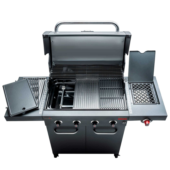 Gratar pe gaz Char-Broil Professional Power Edition 4, grile si plita din fonta, sear burner, TRU-Infrared 140985 [6]