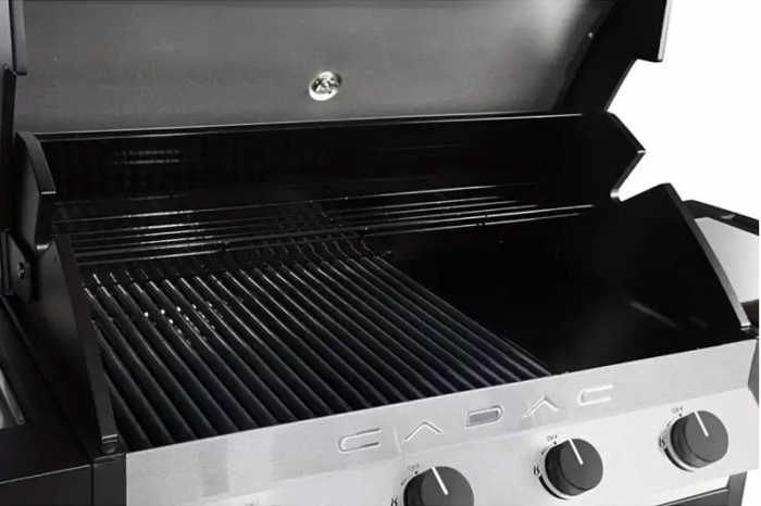 GRATAR PE GAZ DIN INOX CADAC MERIDIAN 3 ARZATOARE 98510-33-04-EU [2]