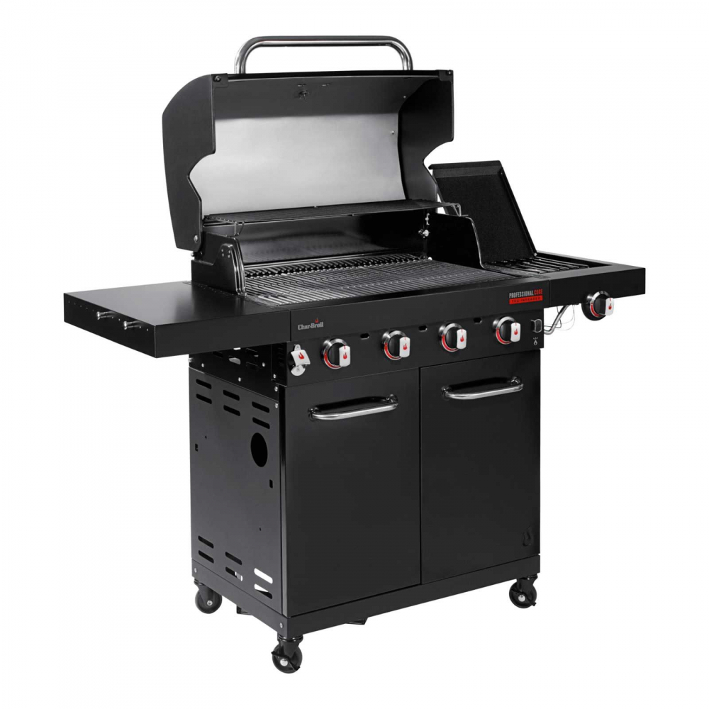 Gratar pe gaz din inox Char-Broil Professional Core B 4, grile din fonta, TRU-Infrared 140916 [3]