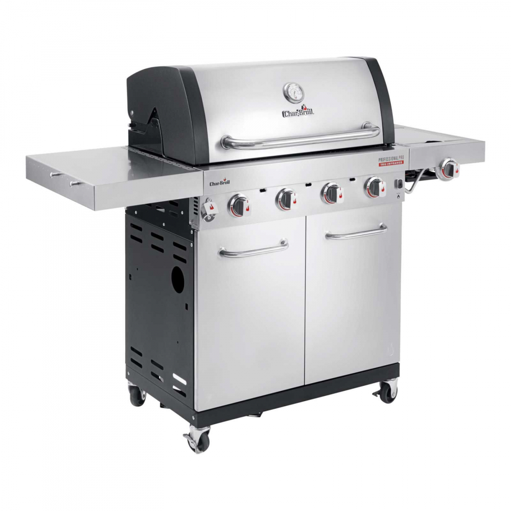 Gratar pe gaz din inox Char-Broil Professional Pro S 4, grile din fonta, sear burner, TRU-Infrared 140921 [2]