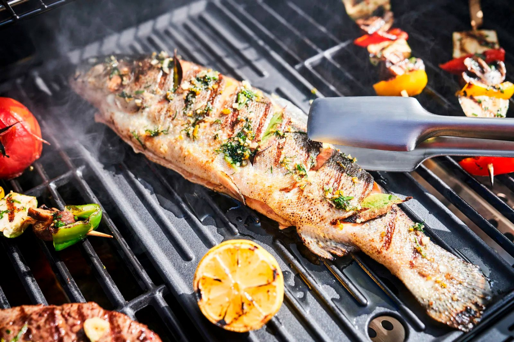 Gratar pe gaz si carbuni hibrid Char-Broil Gas2Coal 2.0 330 Special Edition, plita si sear burner 140994 [11]