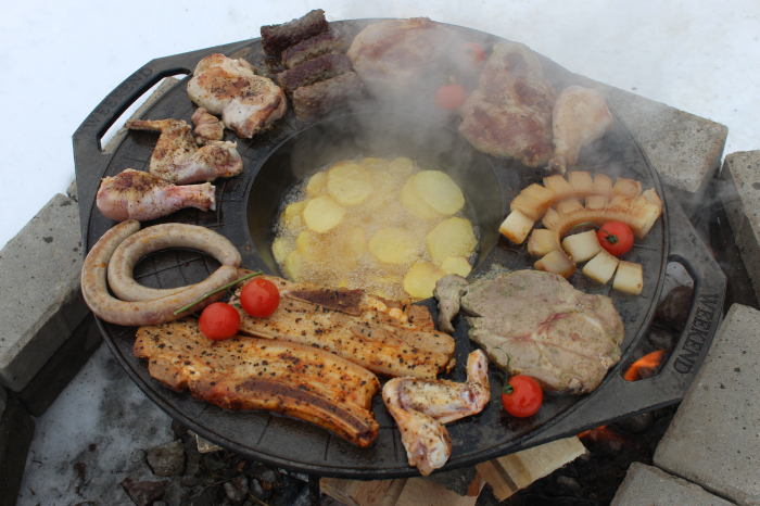 Gril disc fonta Mixt Barbeque Ø 50 cm [3]