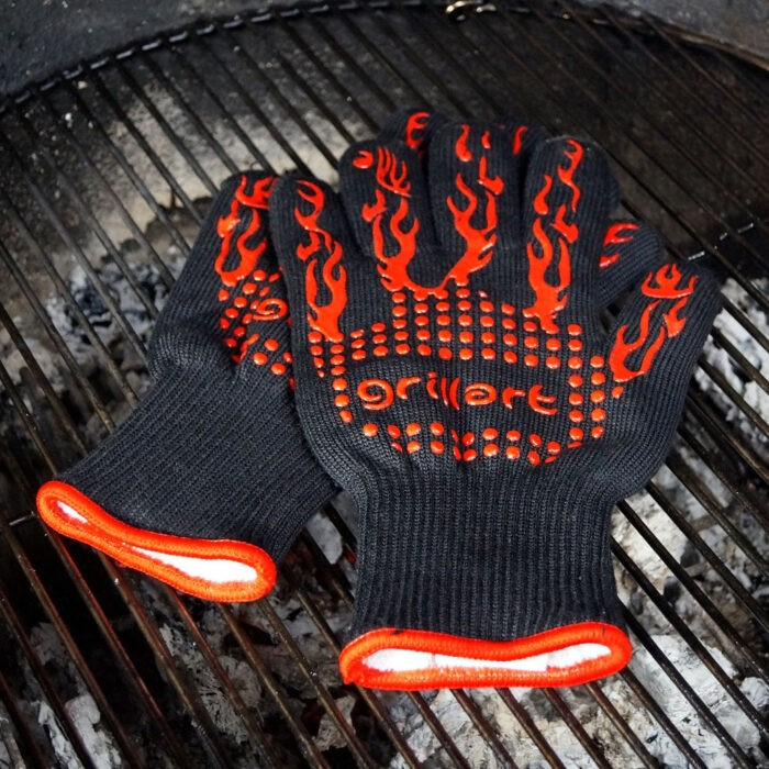 Manusi din bumbac si aramida pentru gratar Grillart Fire Edition GA-1002-1 [6]
