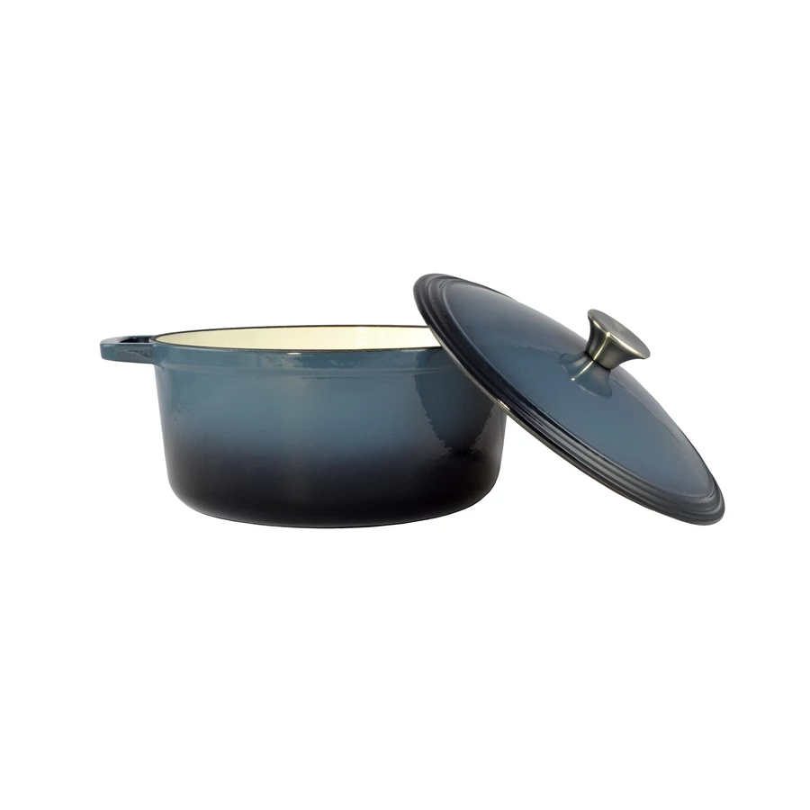 OALA DIN FONTA EMAILATA 26 cm CU CAPAC, 5,2 L [2]