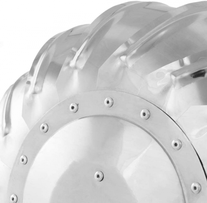 Capac terminal rotativ pentru cos fum inox [3]