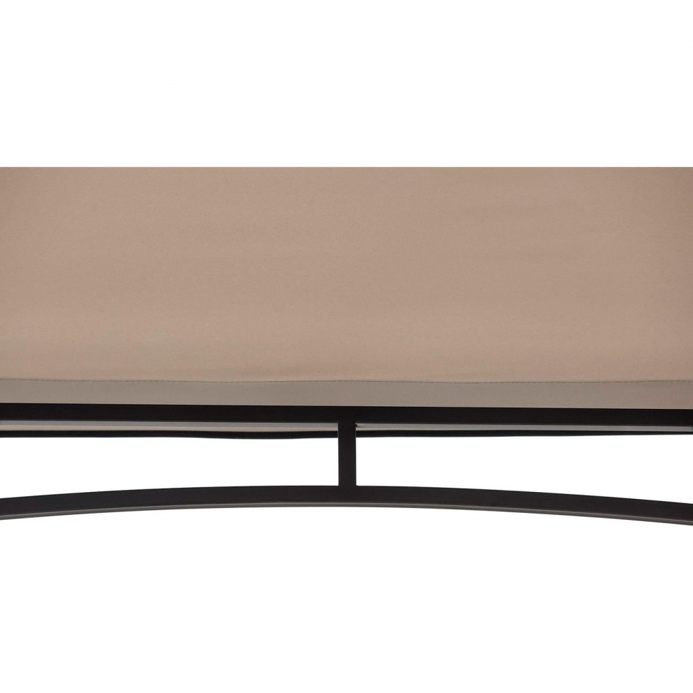 Pavilion gazebo din otel pentru gratar cu copertina Sunjoy Linas 244cm x 152cm negru/gri deschis A103002202 [12]