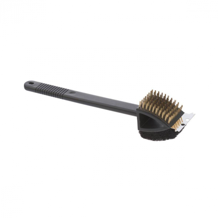 Perie de sarma 3 in 1 pentru gratar 38 cm Activa 16800 [2]