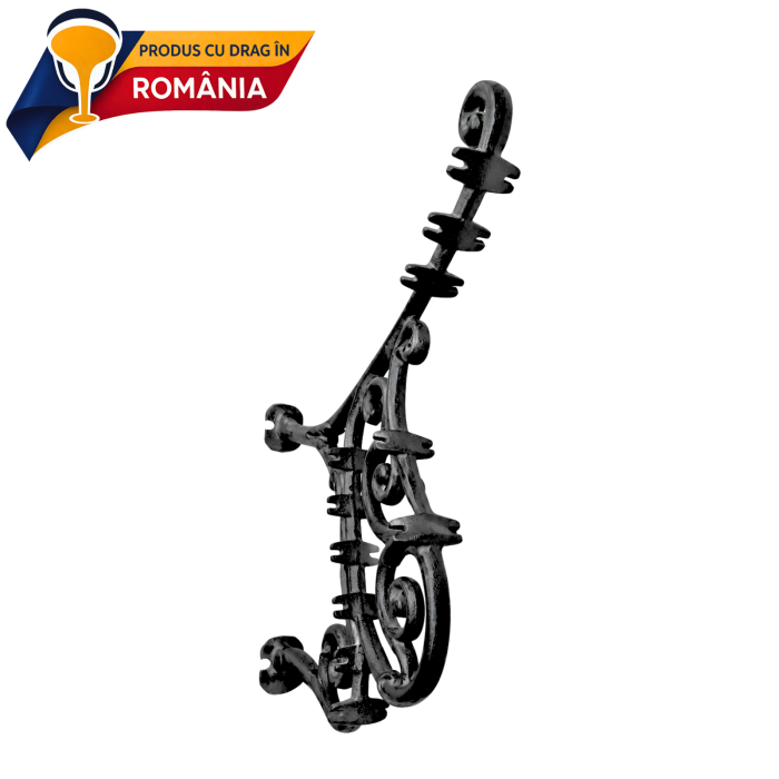 Picior din fontă pentru bancă 800 x 590 mm [3]