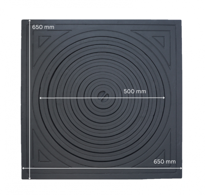 PLITA DIN FONTA 650 mm L x 650 mm l [3]