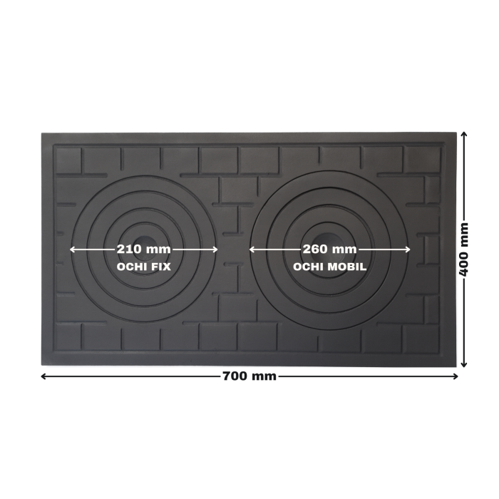 Plita fonta 700 x 400 grosime 15 mm [2]