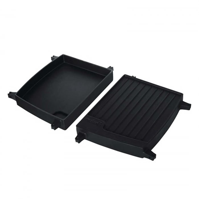 Plita din fonta cu 2 fete neteda si grill 25 x 31 x 3 cm pentru Urban Pro Enders 2075 [3]
