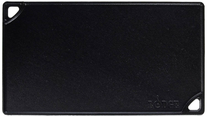 Plita din fonta cu 2 fete neteda si grill Lodge 42,5 x 24 cm L-DP3 [3]
