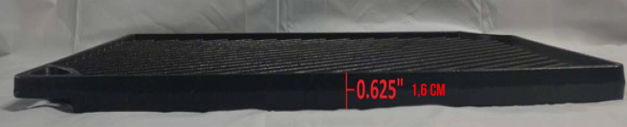 Plita din fonta cu 2 fete neteda si grill Lodge 42,5 x 24 cm L-DP3 [16]