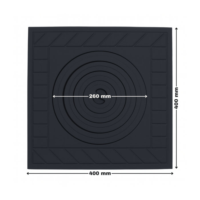 PLITA SOBA DIN FONTA CU UN OCHI 400 mm L x 400 mm l [2]