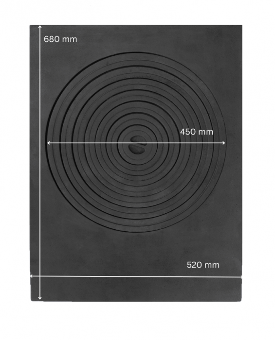 PLITA DIN FONTA CU UN OCHI 680 mm L x 520 mm l [3]