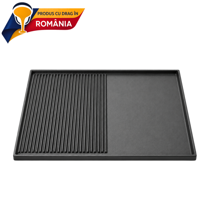 Plită din fontă mixtă cu bordură 520 x 450 mm [2]