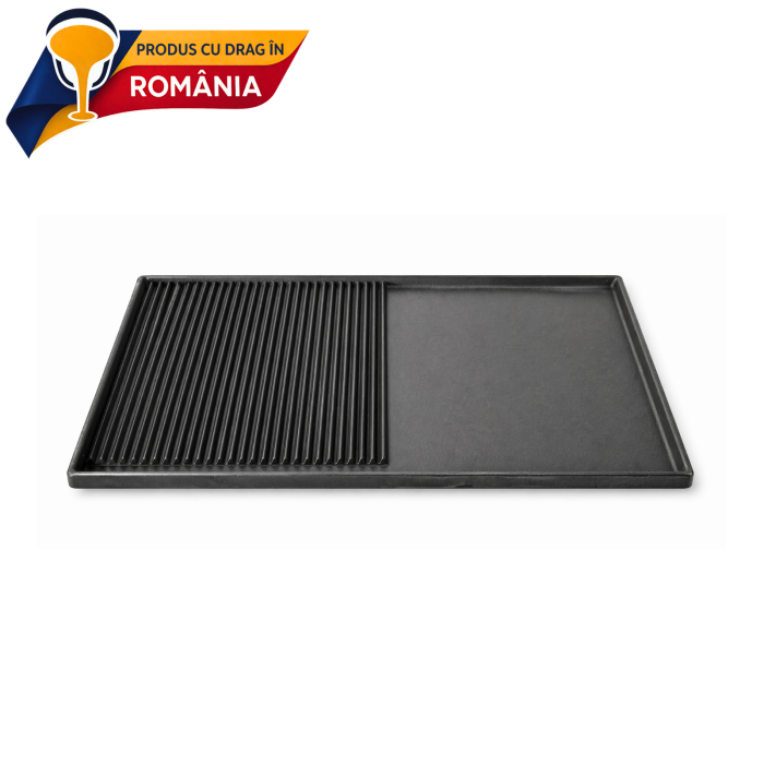 PLITĂ DIN FONTĂ MIXTĂ CU BORDURĂ 695 x 390 mm [4]