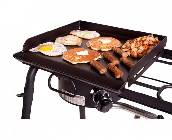 PLITA DIN OTEL TIP PLANCHA 35 x 40 cm PENTRU ARZATOARELE CAMP CHEF CC-SG30 [2]