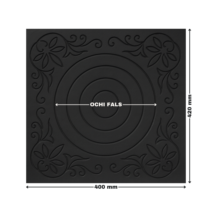 PLITĂ FONTĂ CU UN OCHI FALS 420 mm L x 400 mm [2]