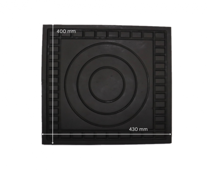 PLITA FONTA CU UN OCHI FALS 430 mm L x 400 mm l [2]