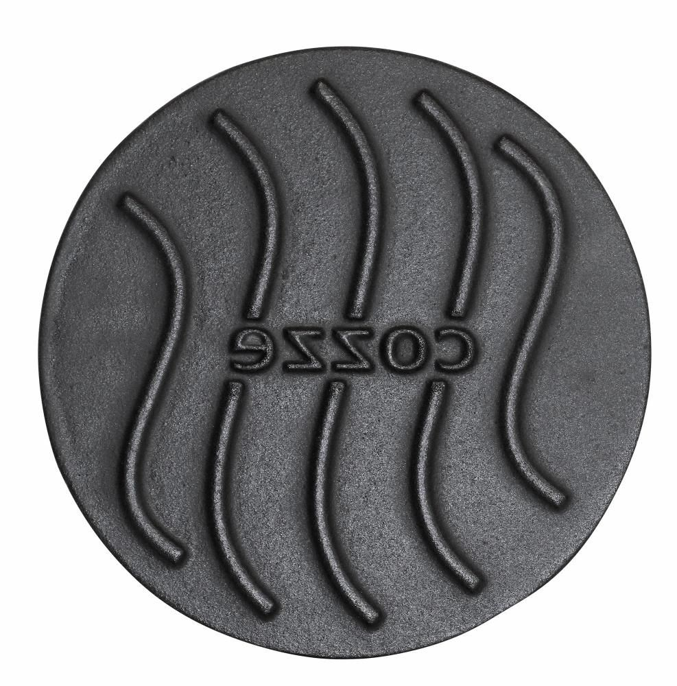 Presa din fonta pentru hamburger carne Cozze diametru 16 x 8 cm 90375 [4]