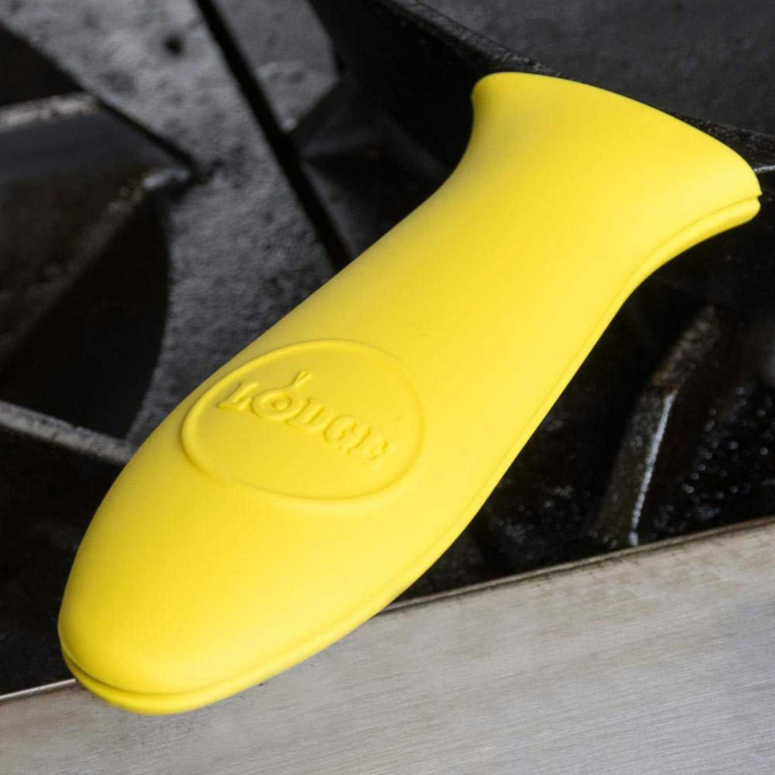 Protectie maner din silicon pentru tigaile Lodge L-ASHH21, galben [3]