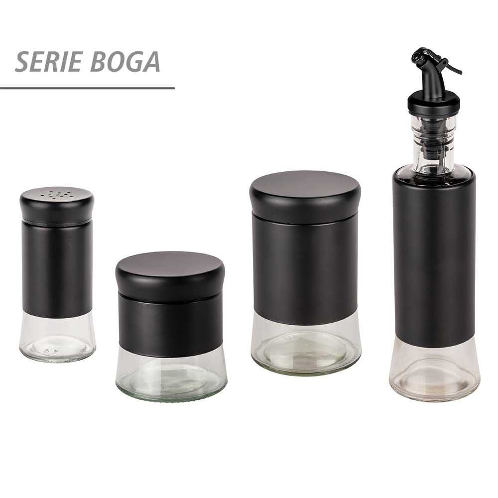 Recipient pentru condimente din sticla Wenko Black Outdoor Kitchen 55020100 [4]