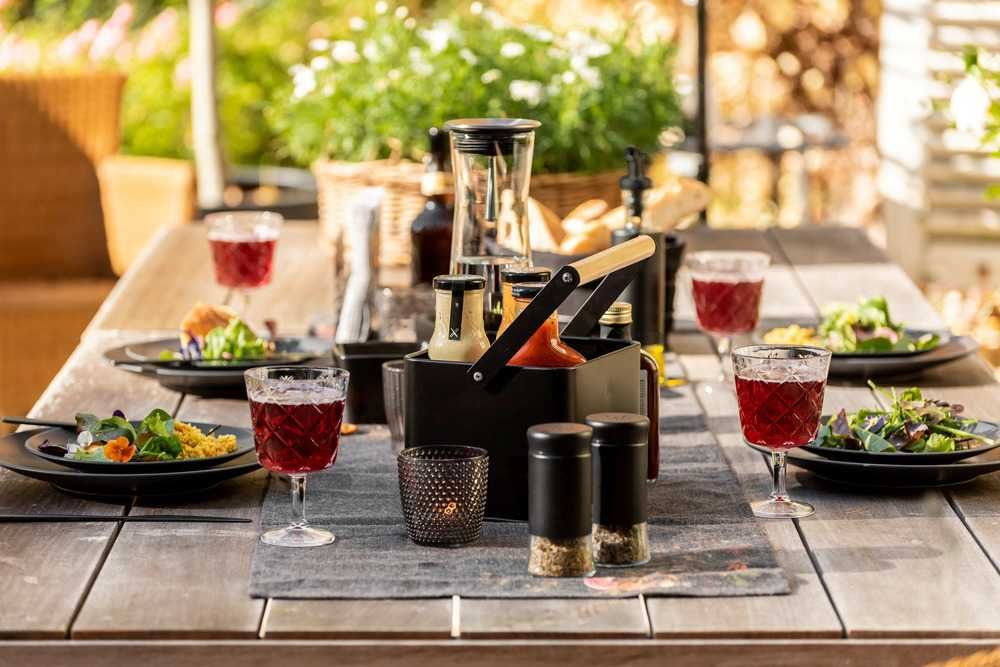 Recipient pentru condimente din sticla Wenko Black Outdoor Kitchen 55020100 [10]