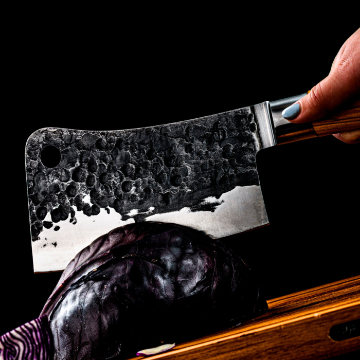 Satar cu maner din lemn de maslin Forged Olive OLIVECLEAVER [4]