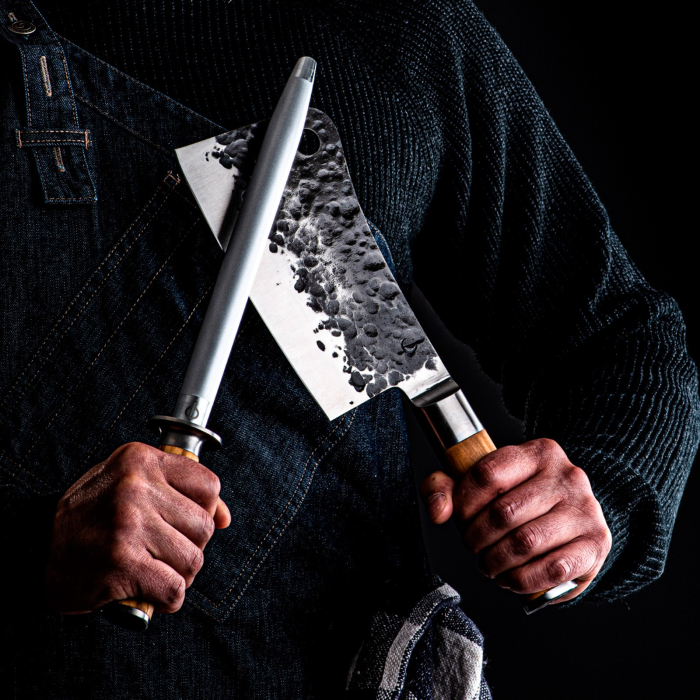 Satar cu maner din lemn de maslin Forged Olive OLIVECLEAVER [5]