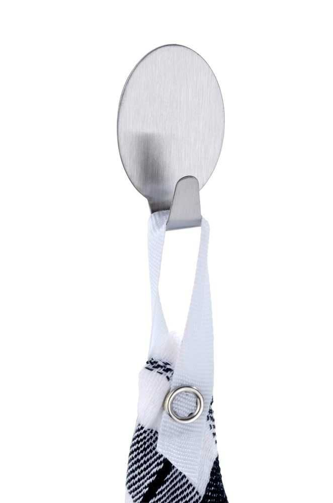 Set 2 carlige ovale argintii Wenko Maxi 4378210100 [4]