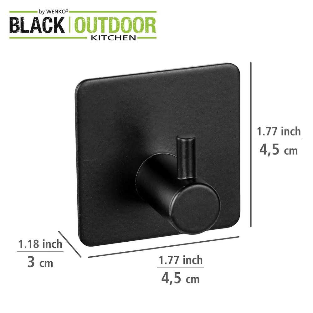 Set 2 carlige patrate Ureo Wenko Black Outdoor Kitchen 55009100 [5]