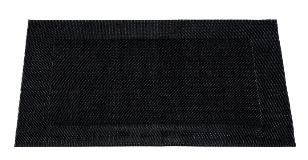 Set 4 bucati suport de farfurie 45x30 cm Wenko Diana negru 54051100 [2]