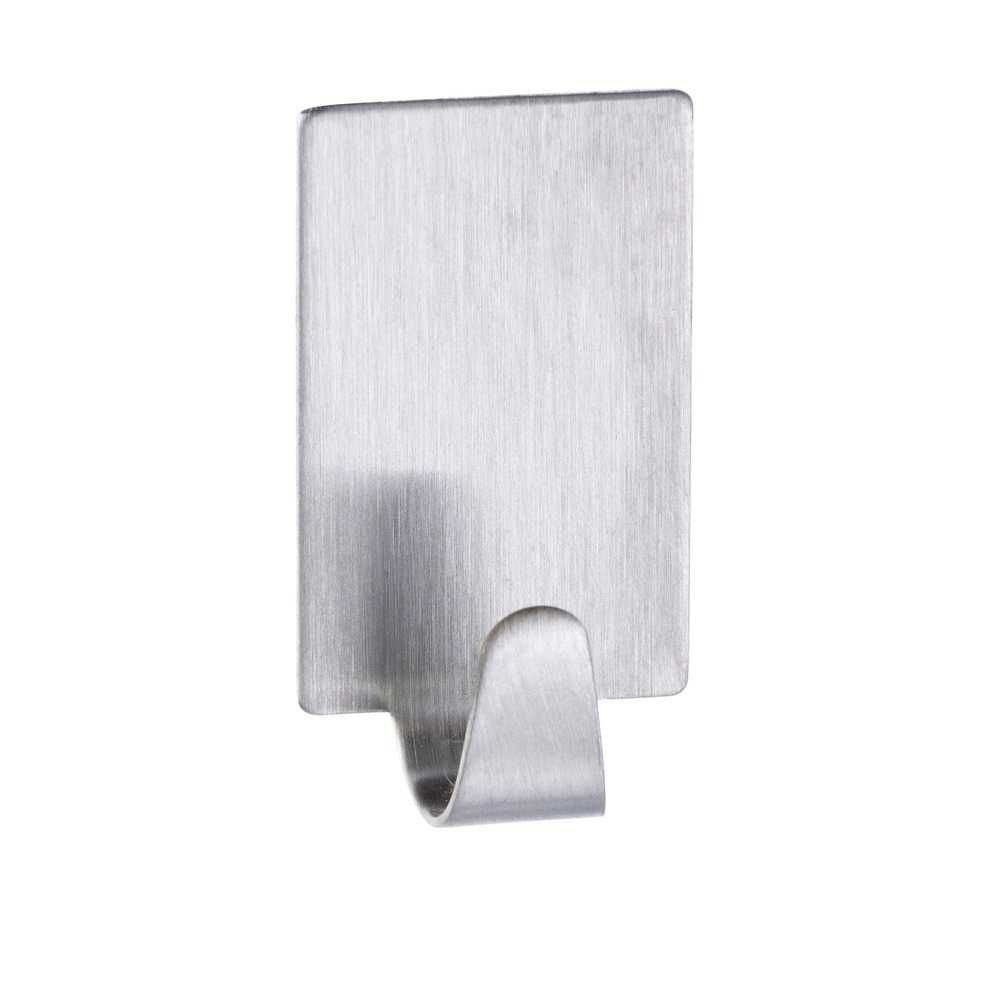 Set 4 carlige dreptunghiulare argintii Wenko 4378010100 [2]