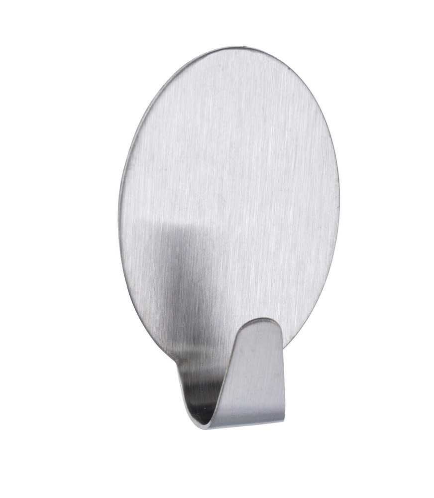 Set 4 carlige ovale argintii Wenko Midget 4378110100 [2]